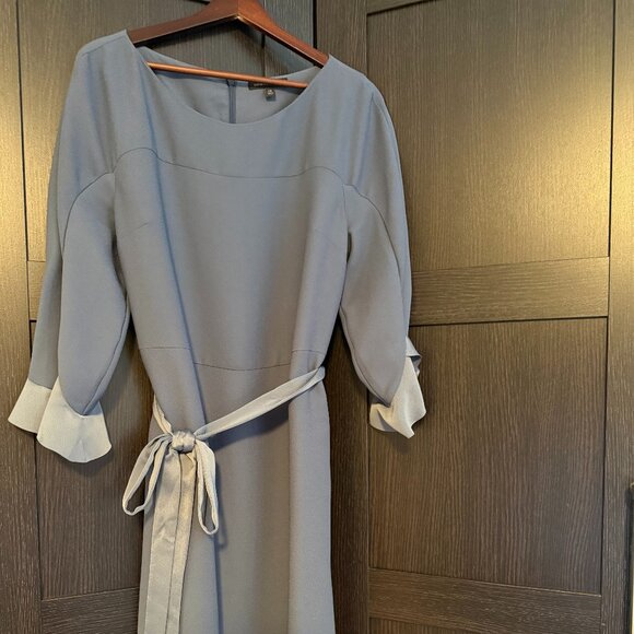 Banana Republic Dresses & Skirts - Banana Republic Midi Dress, Slate Blue - Size 16